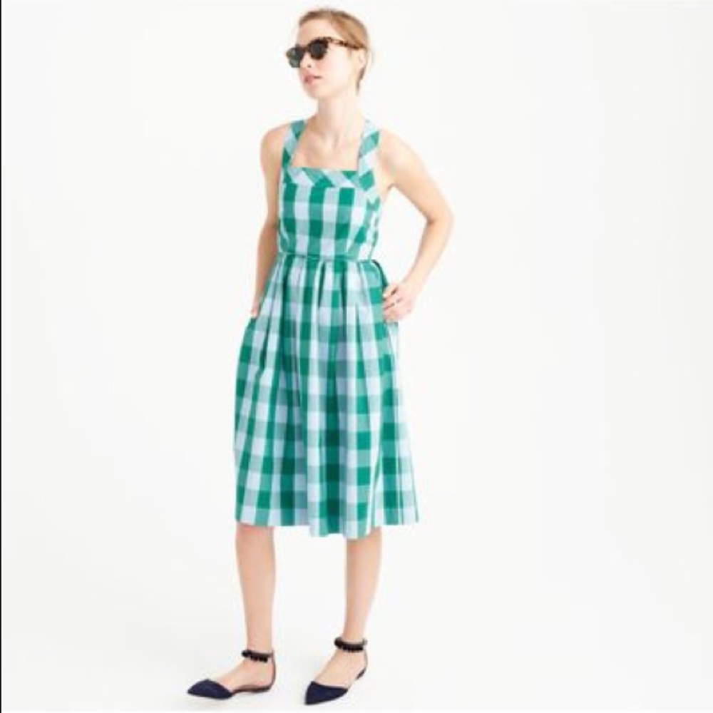 J. Crew Gingham Dress